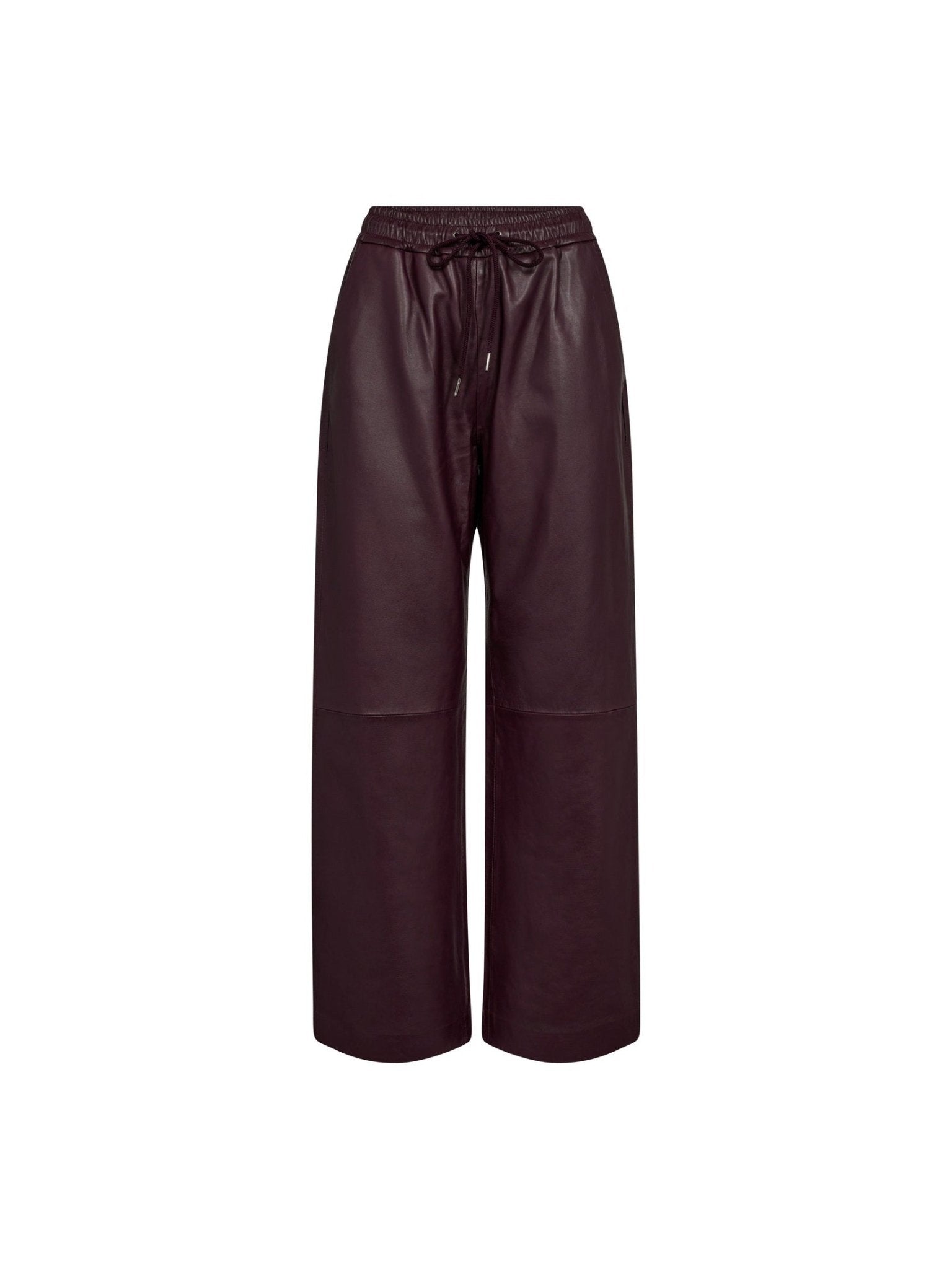 PhoebeCC PullOn Leather Pant - Plum - Co'couture