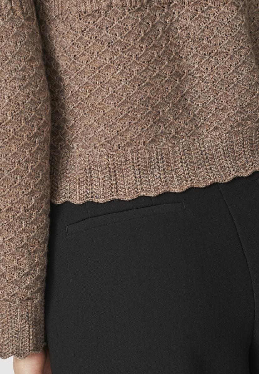 PointelleCC New Cardigan - Walnut - Co'couture