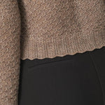 PointelleCC New Cardigan - Walnut - Co'couture
