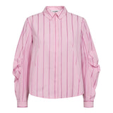 RosalinaCC Stripe Shirt - Pale pink - Co'couture