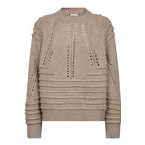 RowanCC Hole Turtle Knit - Taupe - Co'couture