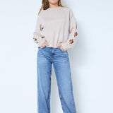 RowanCC Pearl Sleeve Knit - Bone - Co'couture