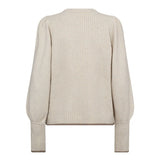 RowCC Puff Rib V - Knit - Ivory - Co'couture