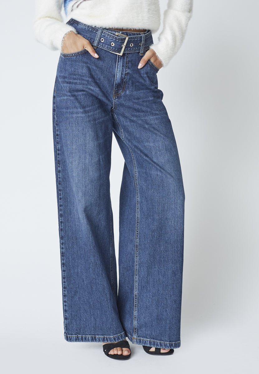 RumiCC Belt Jeans - Dark Denim - Co'couture