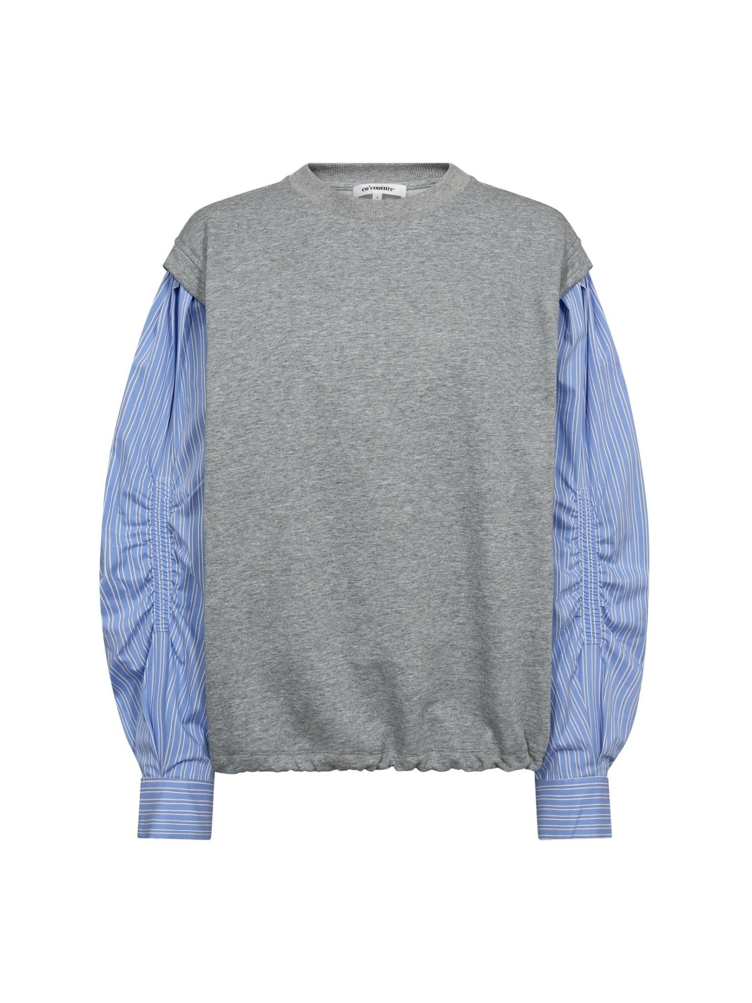 SabinaCC Mix Shirt Sweat - Light Grey - Co'couture