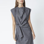 SagaCC Dress - Mid Grey - Co'couture
