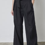 SagaCC Pleat Pant - Black - Co'couture