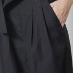 SagaCC Pleat Pant - Black - Co'couture