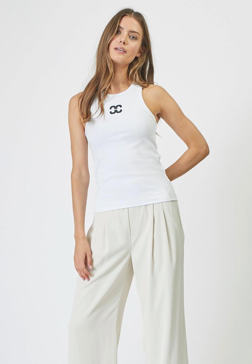 SaharaCC CC Tank Top - White - Co'couture
