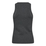 SaharaCC Embroidery Tank Top - Dark Grey - Co'couture