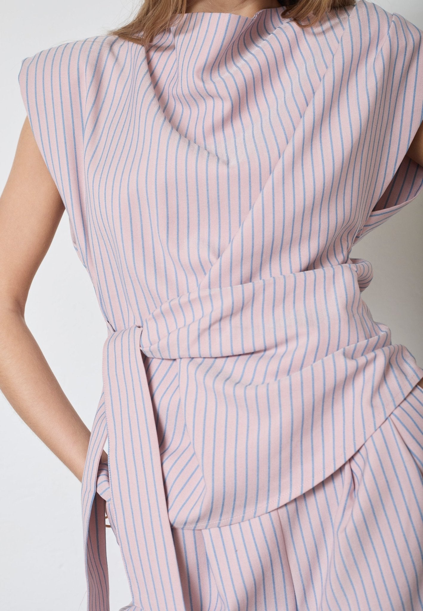 SalvieCC Pleat Top - Rosa - Co'couture