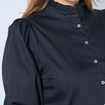 SandyCC Poplin Puff Shirt - Black - Co'couture