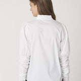 SandyCC Poplin Puff Shirt - White - Co'couture