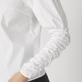 SandyCC Poplin Puff Shirt - White - Co'couture