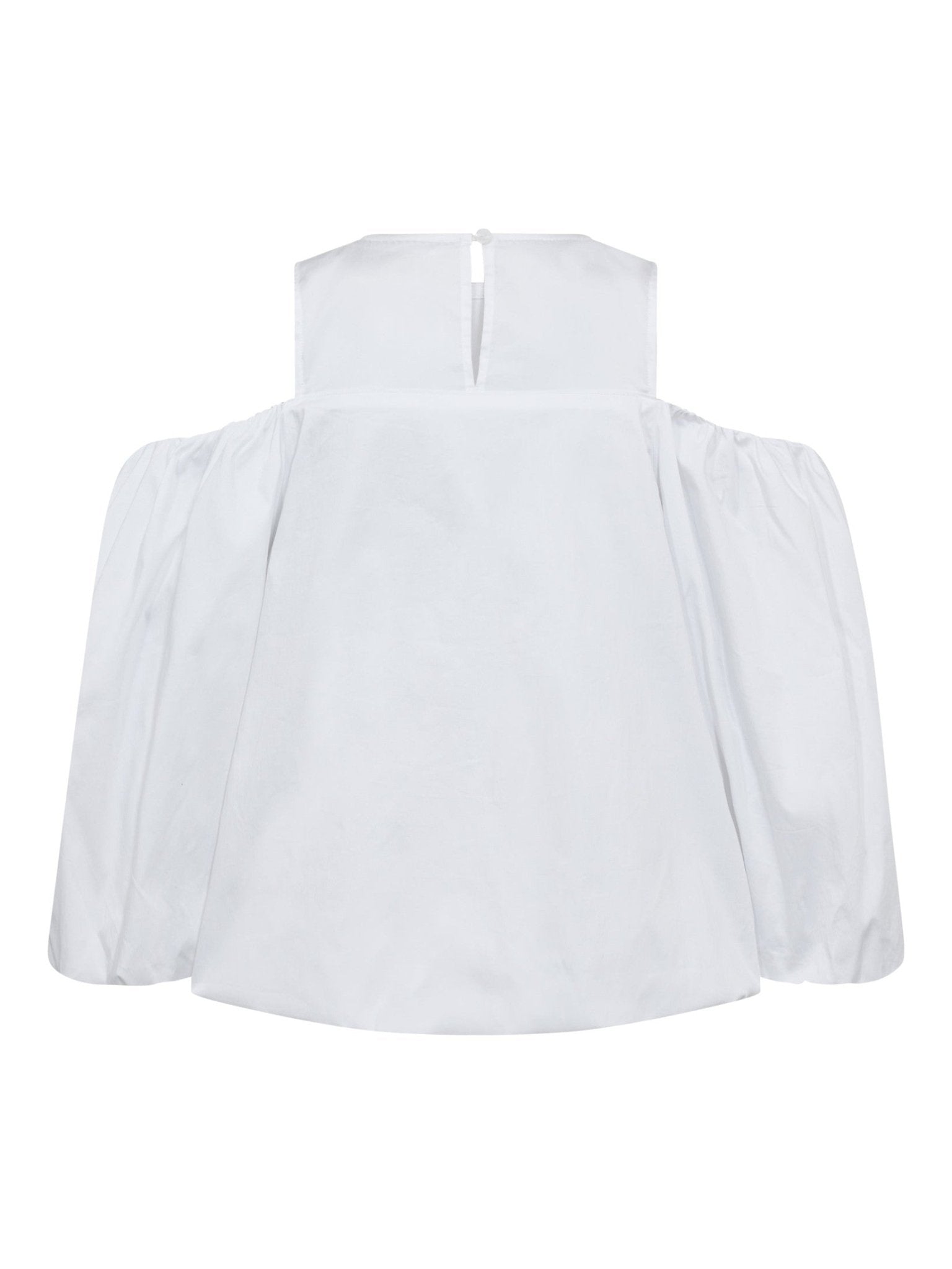 SannaCC Balloon Blouse - White - Co'couture