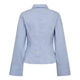 SannaCC Bell Sleeve Shirt - Pale Blue - Co'couture