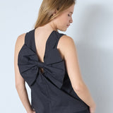 SannaCC Bow Top - Black - Co'couture