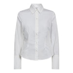 SannaCC Pearl Cuff Shirt - White - Co'couture