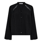 ShinaCC Lace V - Shirt - Black - Co'couture