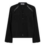 ShinaCC Lace V - Shirt - Black - Co'couture