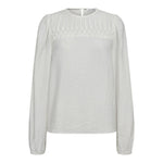 ShinaCC Pintuck Blouse - Off white - Co'couture