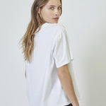 SiaraCC Bow Oversize Tee - White - Co'couture