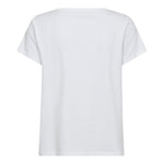 SiaraCC Pearl Necklace Tee - White - Co'couture