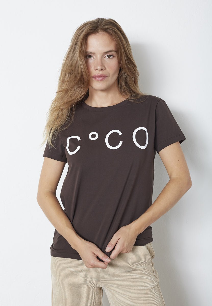 SignatureCC New Tee - Dark Brown - Co'couture