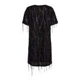 SillaCC Sequin Dress - Black - Co'couture
