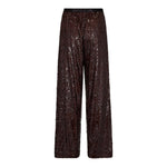 SophieCC Sequin Pant - Dark Brown - Co'couture