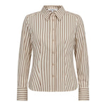 SorinCC Stripe Fitted Shirt - Bone - Co'couture