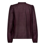 TaffyCC Smock V - Shirt - Winered - Co'couture