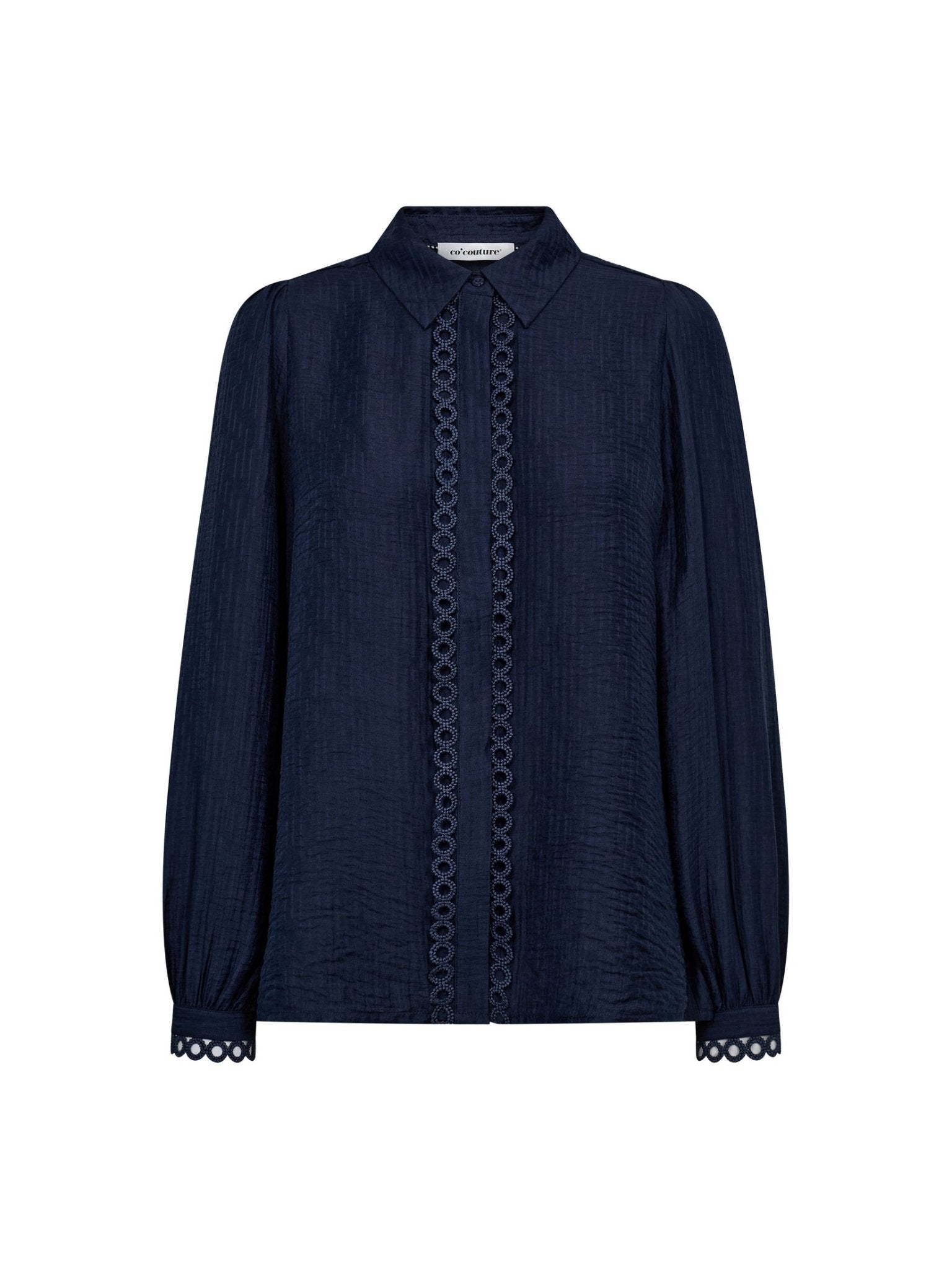 TassyCC Lace Shirt - Navy - Co'couture
