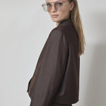 TerryCC Denim Jacket - Dark Brown - Co'couture