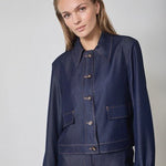 TerryCC Denim Jacket - Navy Denim - Co'couture