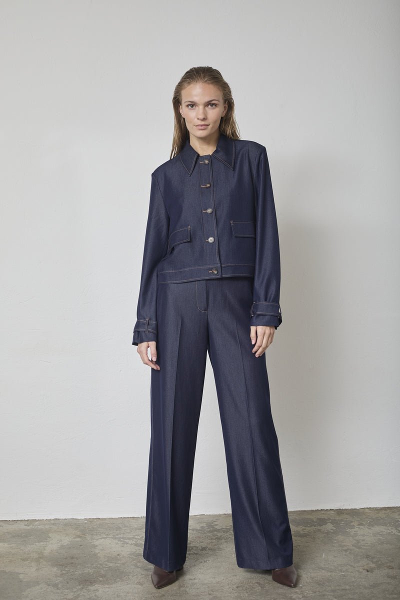 TerryCC Denim Jacket - Navy Denim - Co'couture