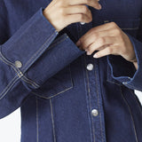 TheoCC Fitted Denim Shirt - Dark Denim - Co'couture