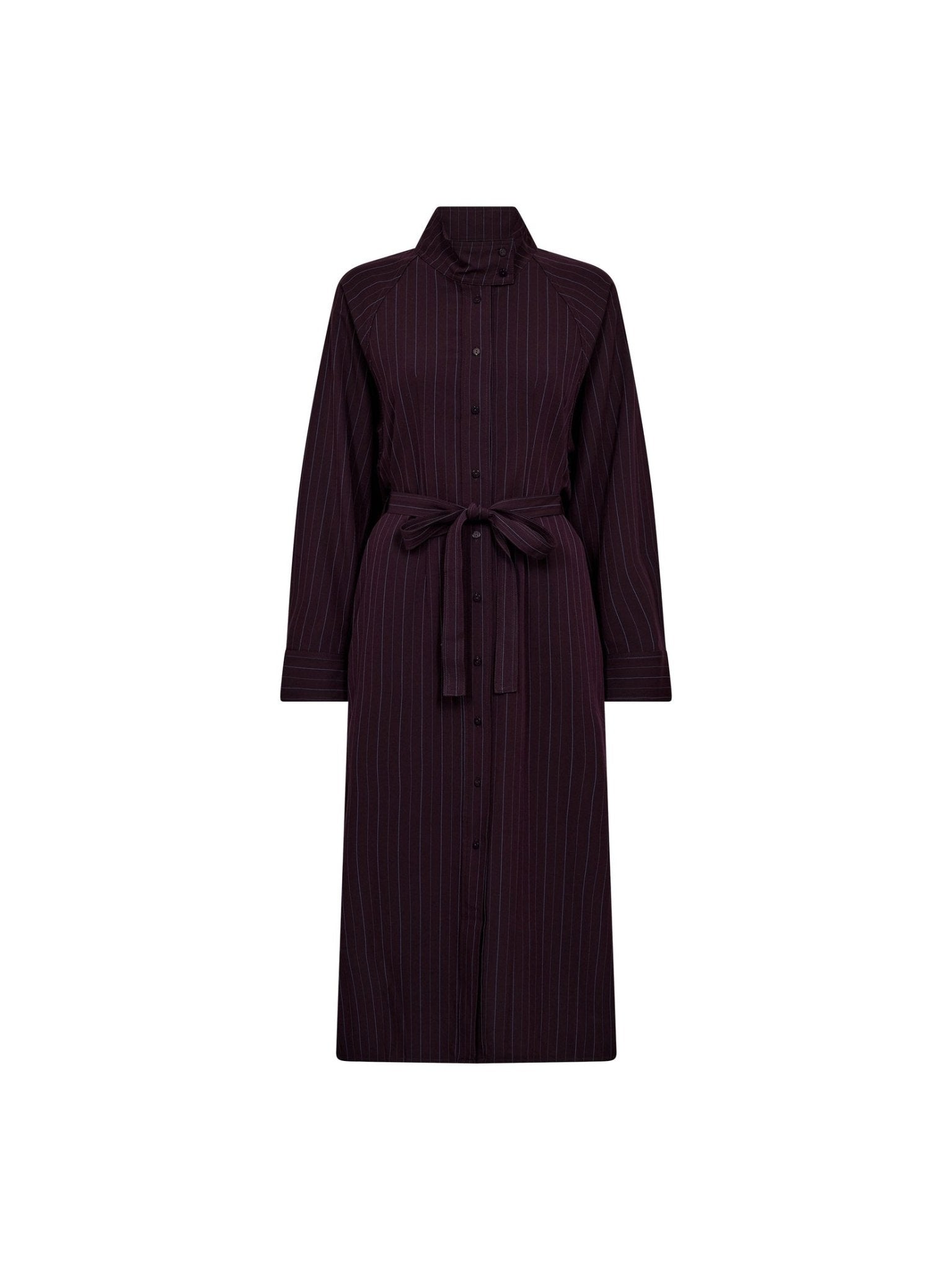 TrinnyCC Stripe Batwing Dress - Plum - Co'couture