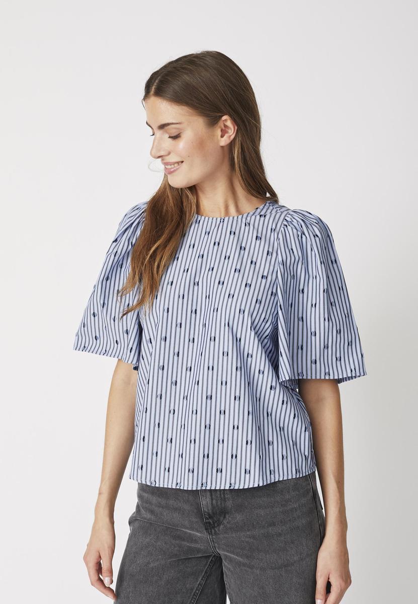 TrixieCC Dot Blouse - Blue - Co'couture
