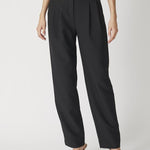 VolaCC Barrel Pleat LL Pant - Black - Co'couture