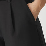 VolaCC Crop Pleat Shorts - Black - Co'couture