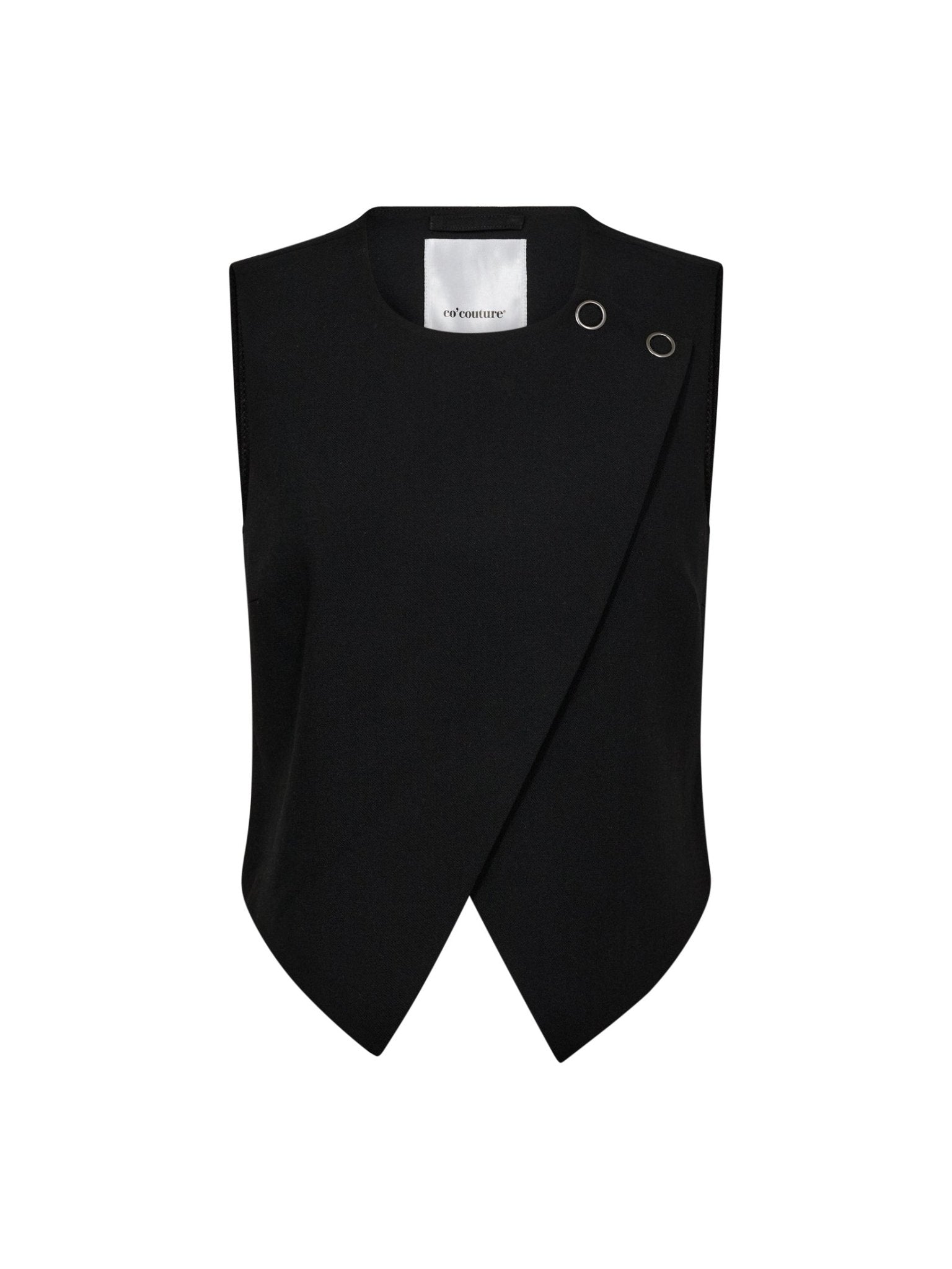 VolaCC Wrap Vest - Black - Co'couture