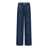 WillaCC Button Jeans - Indigo - Co'couture