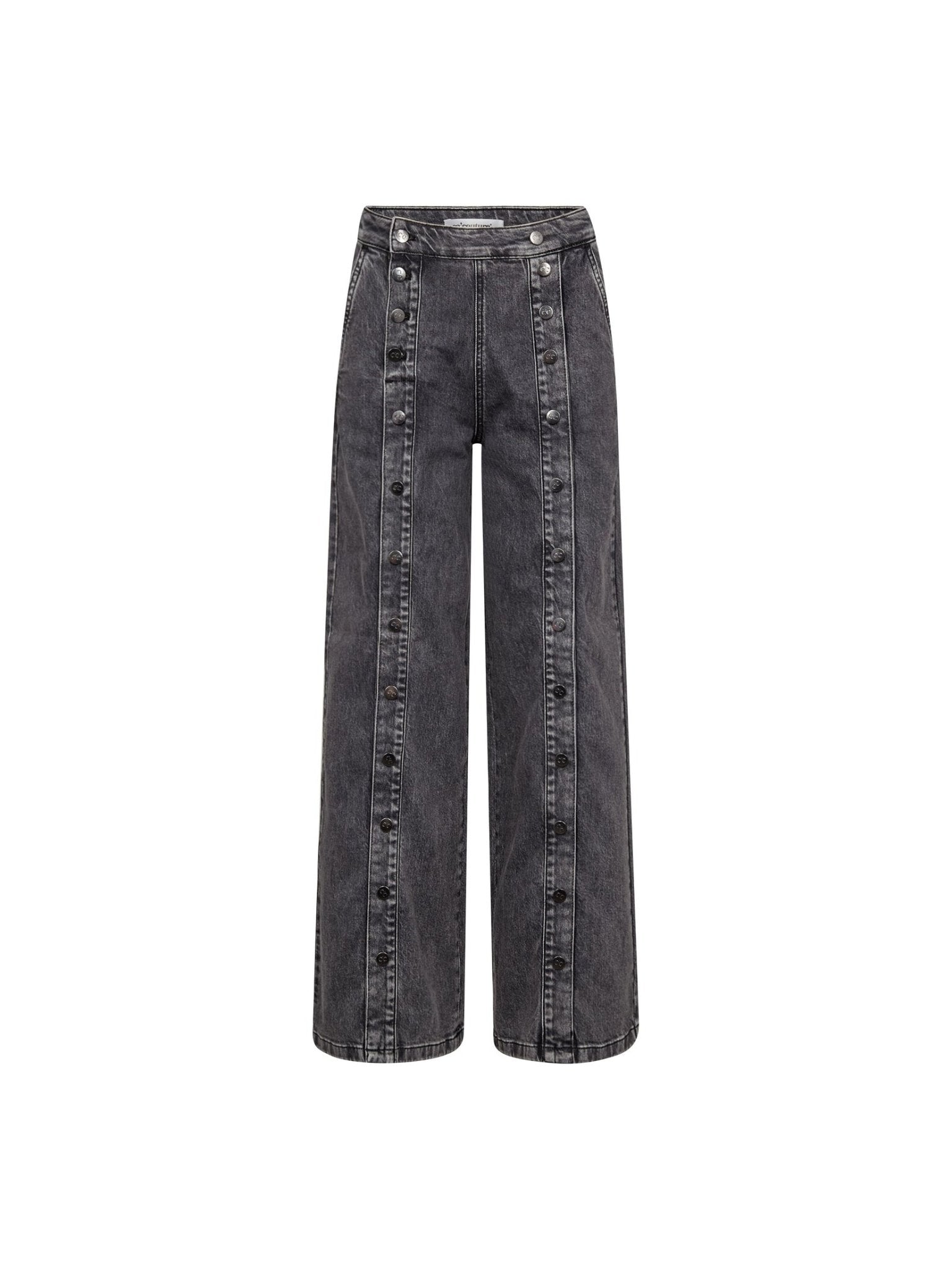 WillaCC Button LL Jeans - Black - Co'couture