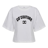 ZengaCC Tee O - Neck - WhiteBlack - Co'couture