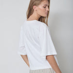 ZengaCC Tee O - Neck - WhiteBlack - Co'couture