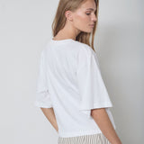 ZengaCC Tee O - Neck - WhiteBlack - Co'couture