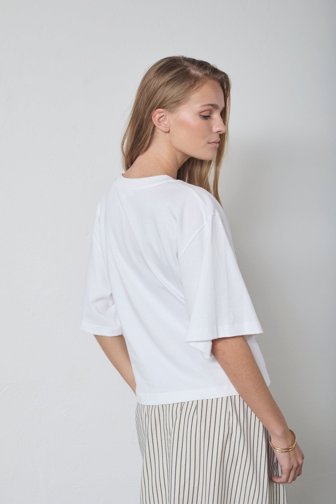 ZengaCC Tee O - Neck - WhiteBlack - Co'couture