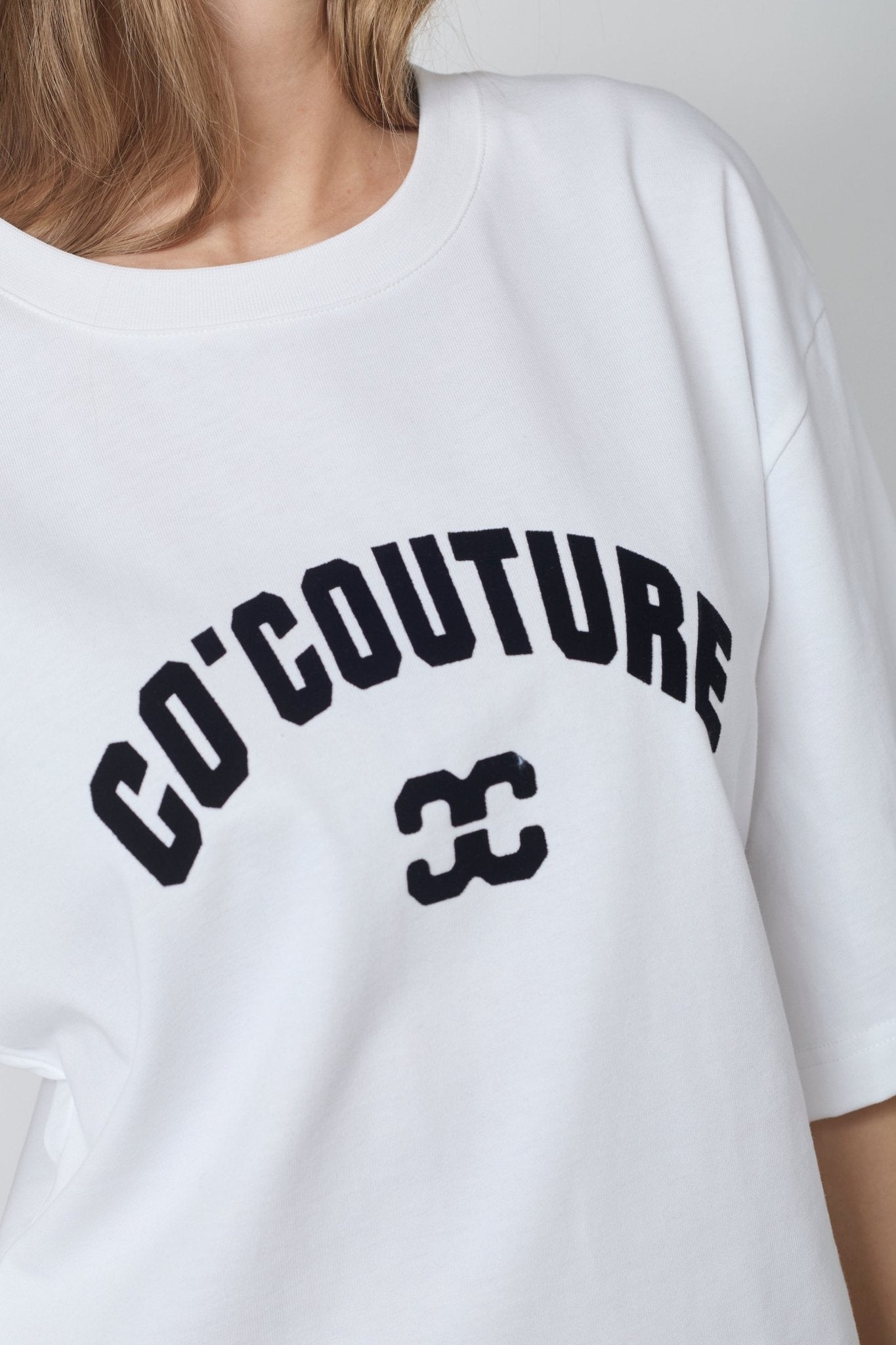 ZengaCC Tee O - Neck - WhiteBlack - Co'couture