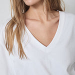 ZengaCC Tee V - Neck - White - Co'couture